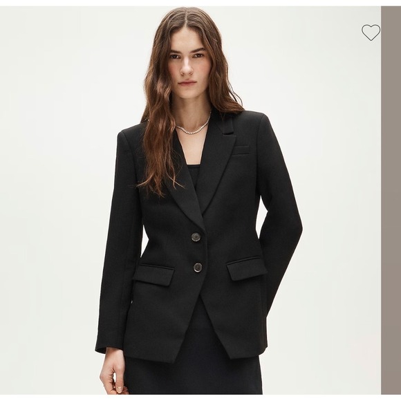 J.Crew Jackets & Blazers - J.Crew Womens Size 16T Madelyn 4 Season Stretch Blazer Black Carreman NWT CD072